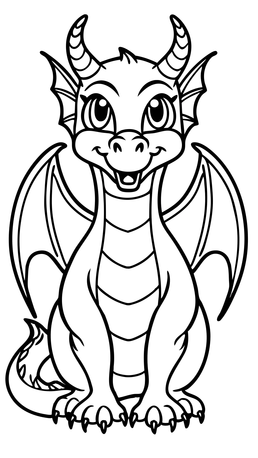 free coloring pages of dragons